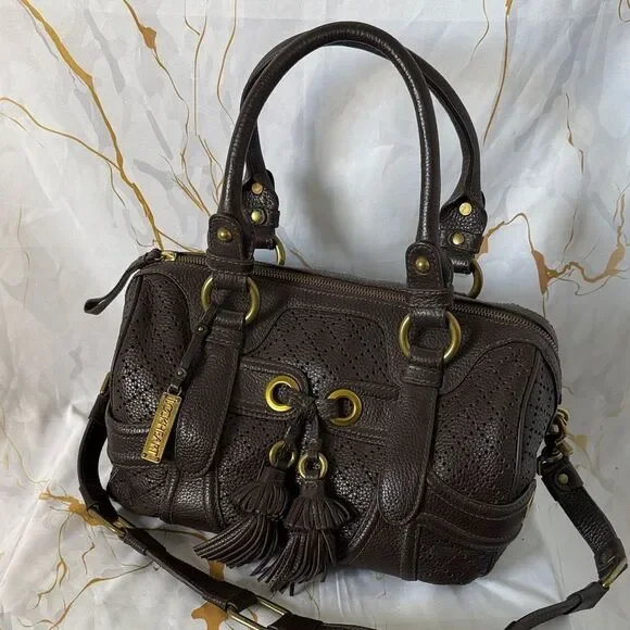 * Lockheart Elegant Brown Handbag - Picture 4 of 15